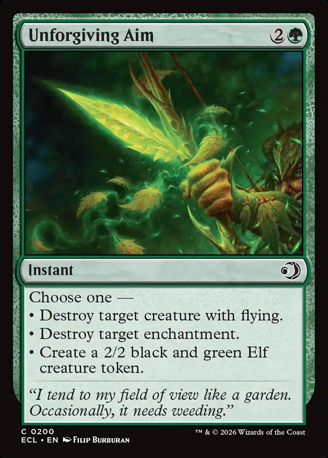 Unforgiving Aim (200) - Lorwyn Eclipsed (ECL)