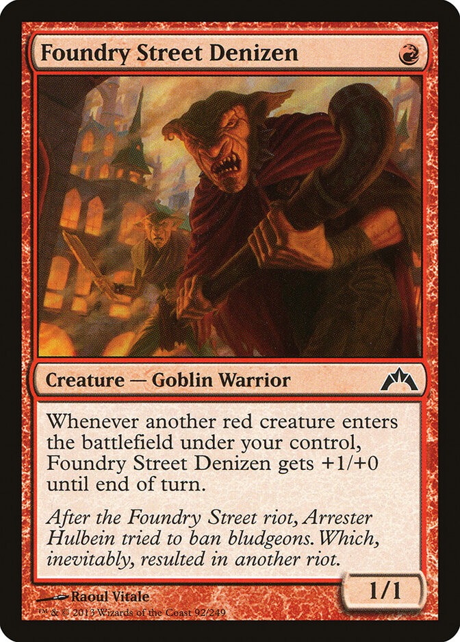 Foundry Street Denizen (92) - Gatecrash (GTC)