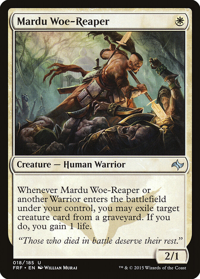 Mardu Woe-Reaper (18) - Fate Reforged (FRF)