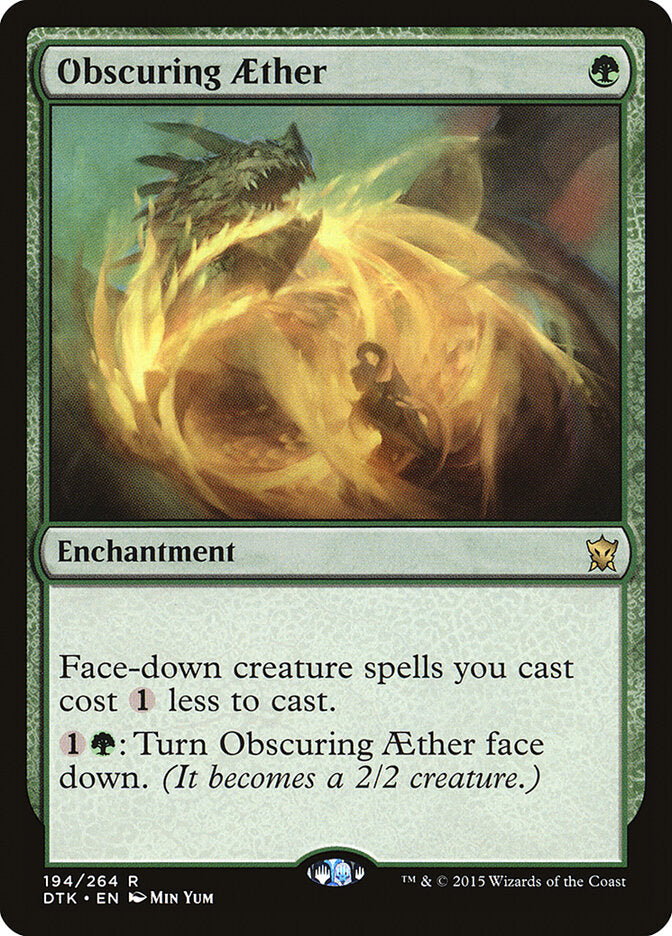 Obscuring Aether (194) - Dragons of Tarkir (DTK)
