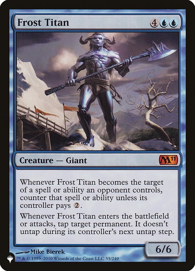 Frost Titan - The List (PLST)