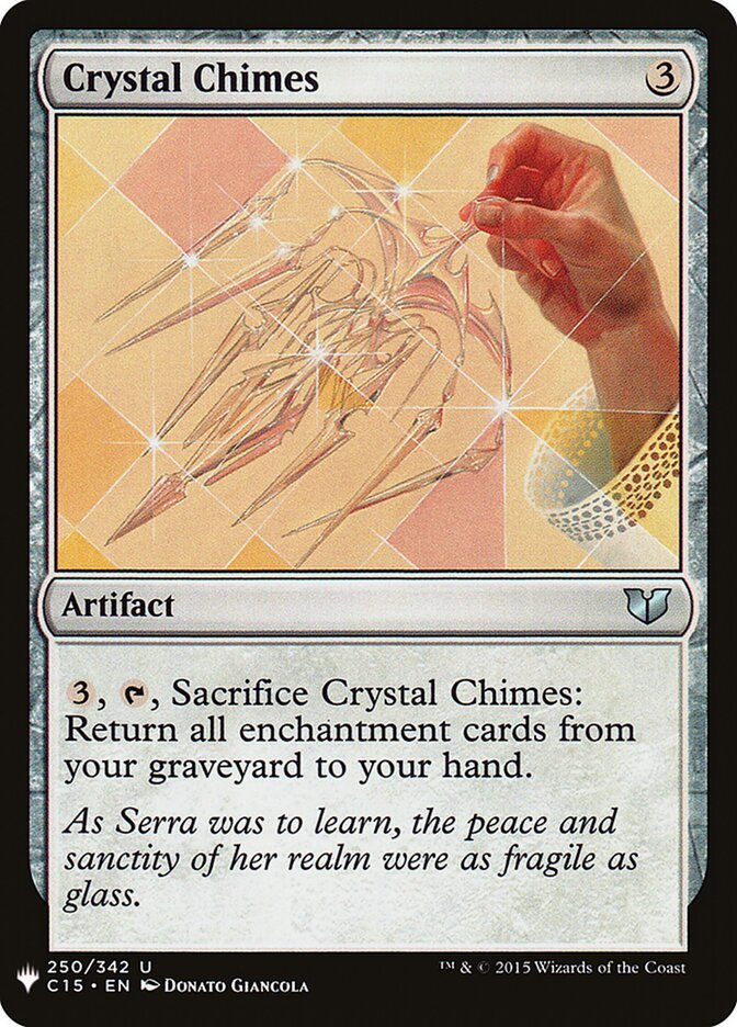 Crystal Chimes (C15-250) - The List (PLST)