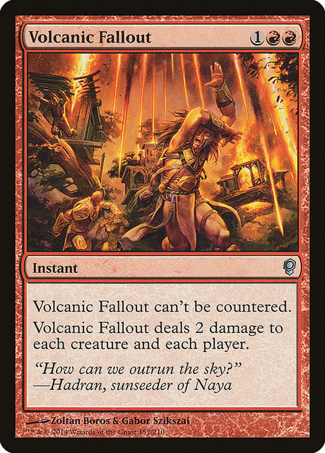 Volcanic Fallout (157) - Conspiracy (CNS)