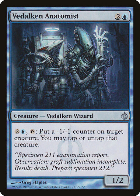 Vedalken Anatomist (36) - Mirrodin Besieged (MBS)