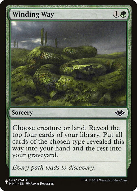 Winding Way (MH1-193) - The List (PLST)