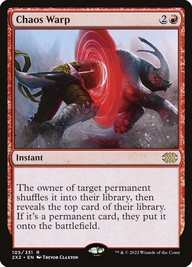 Chaos Warp (105) - Double Masters 2022 (2X2)