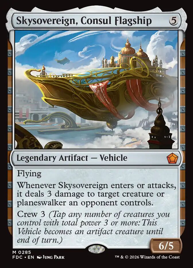Skysovereign, Consul Flagship (285) - Foundations Commander (FDC)