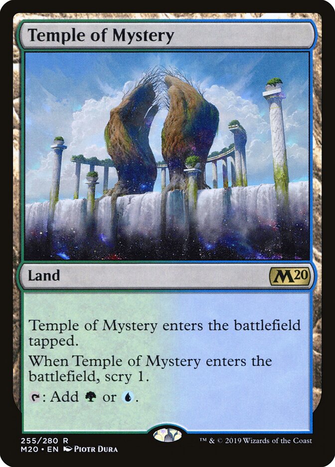 Temple of Mystery (255) - Core Set 2020 (M20)