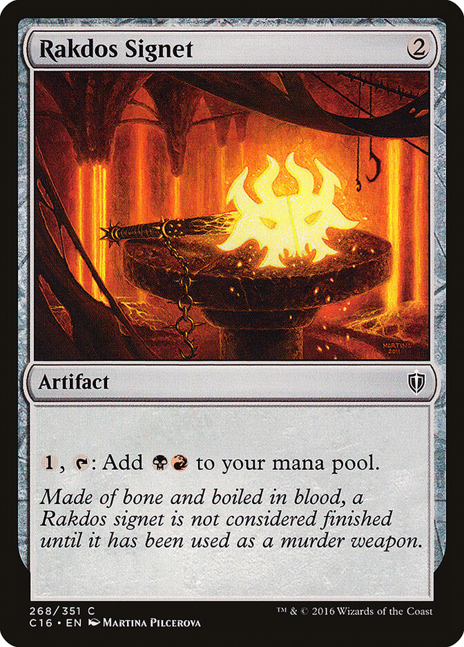 Rakdos Signet (268) - Commander 2016 (C16)