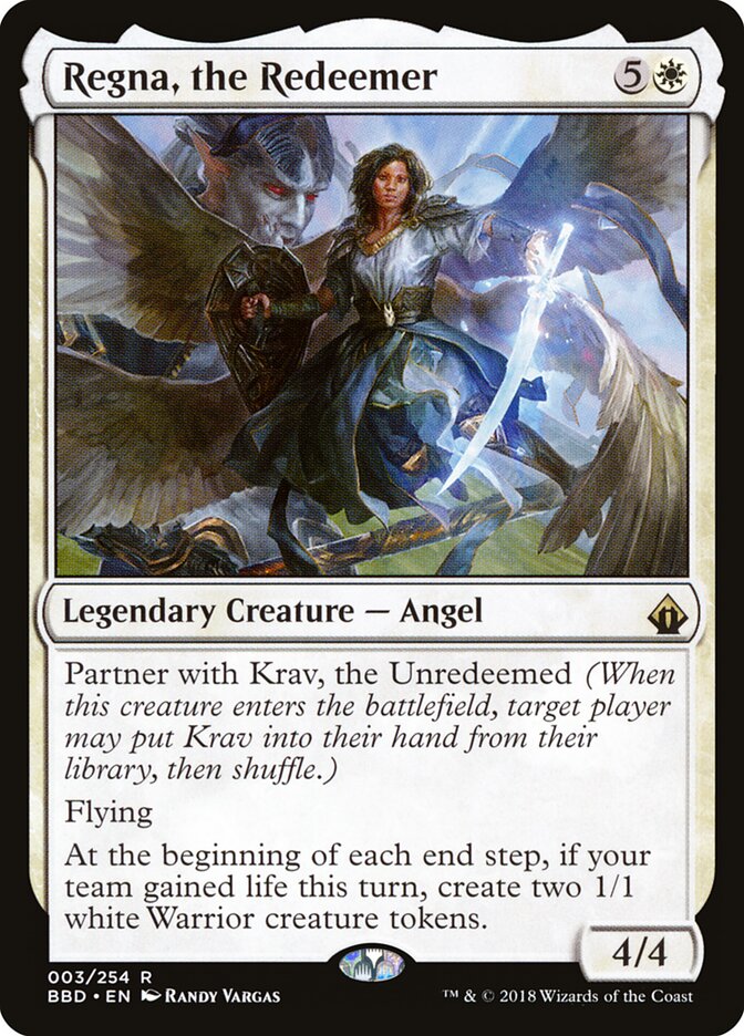 Regna, the Redeemer (3) - Battlebond (BBD)