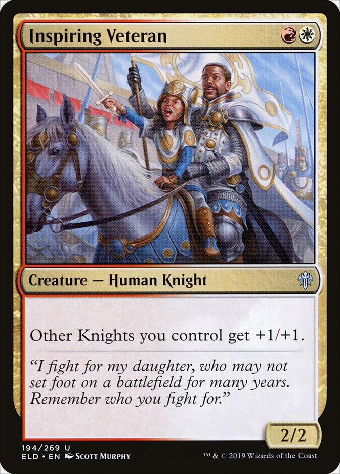 Inspiring Veteran (194) - Throne of Eldraine (ELD)