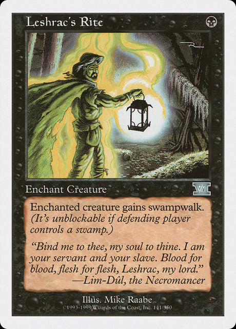 Leshrac's Rite (141) - Classic Sixth Edition (6ED)