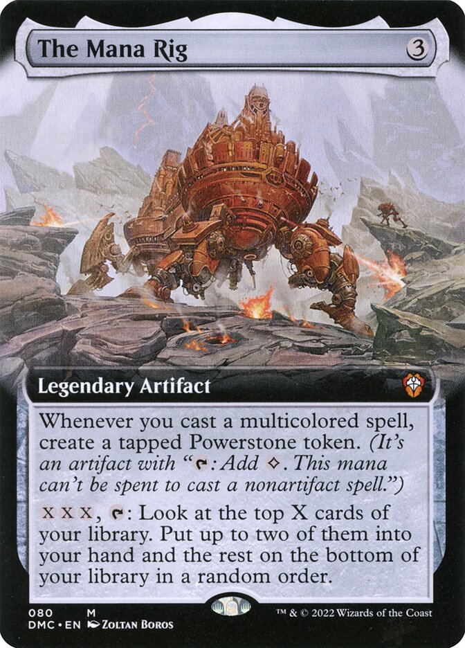 The Mana Rig (80) - Dominaria United Commander (DMC)