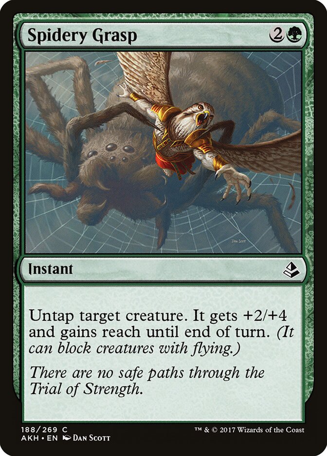 Spidery Grasp (188) - Amonkhet (AKH)