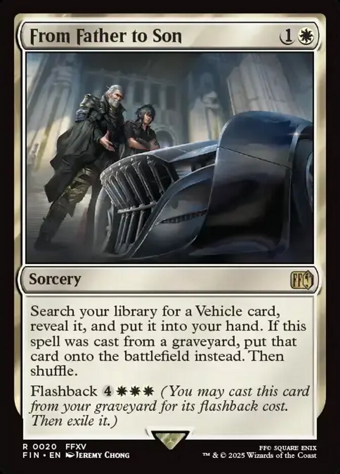 From Father to Son (20) - [Foil] Final Fantasy (FIN)