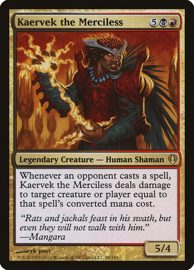 Kaervek the Merciless (88) - Archenemy (ARC)