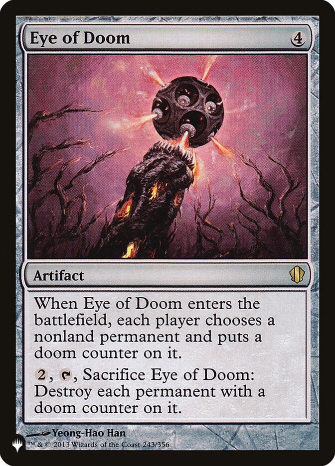 Eye of Doom (C13-243) - The List (PLST)