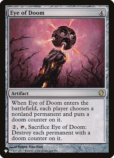 Eye of Doom (C13-243) - The List (PLST)