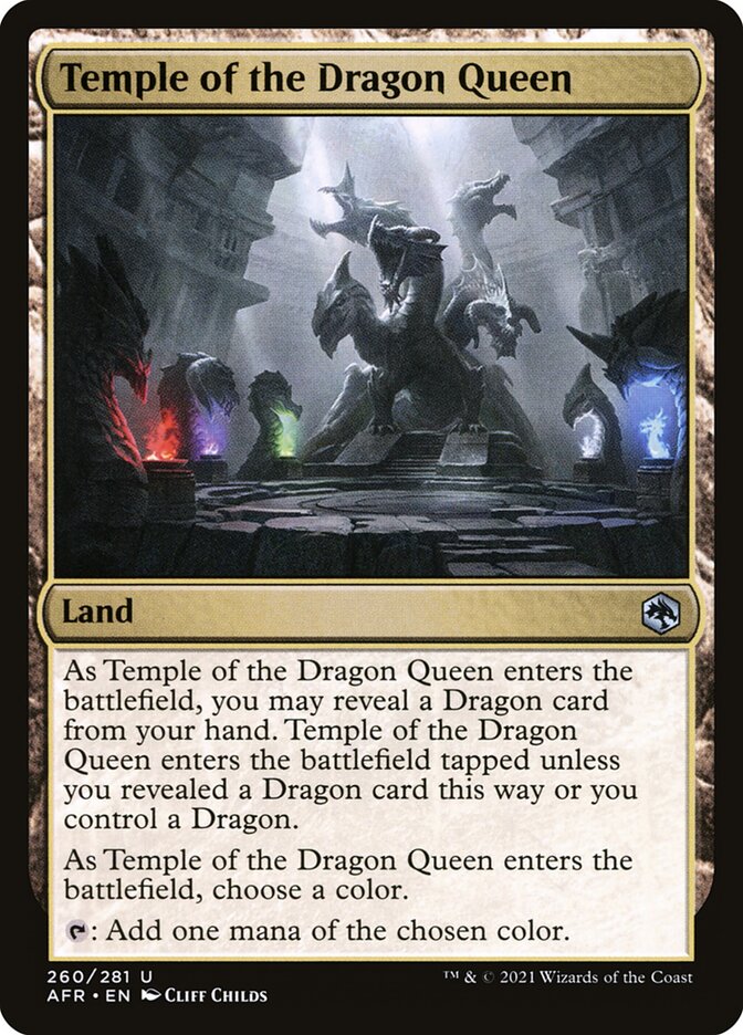 Temple of the Dragon Queen (260) - Adventures in the Forgotten Realms (AFR)