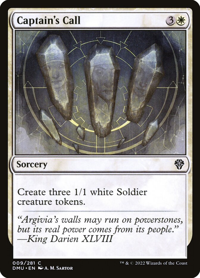 Captain's Call (9) - Dominaria United (DMU)