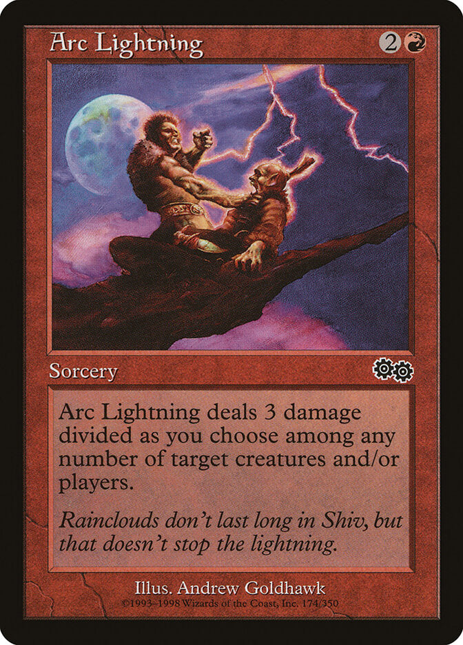 Arc Lightning (174) - Urza's Saga (USG)