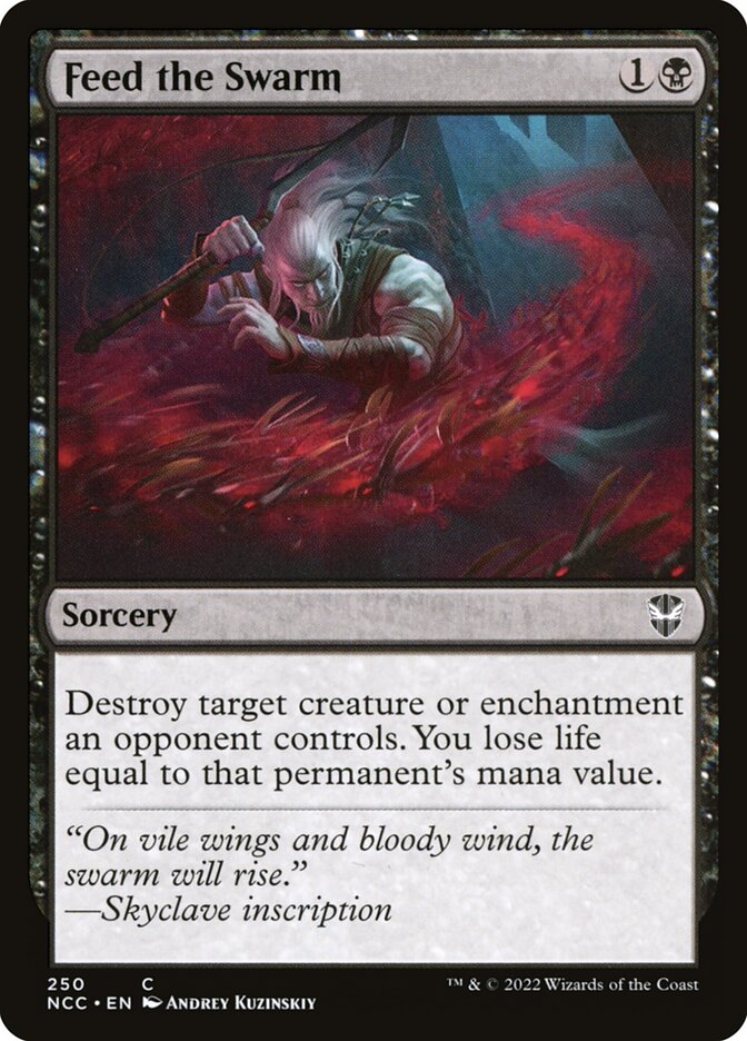 Feed the Swarm (250) - New Capenna Commander (NCC)