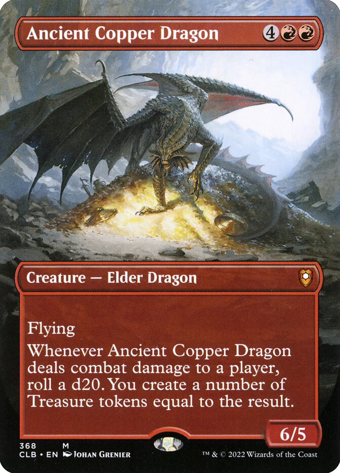 Ancient Copper Dragon (368) - Commander Legends: Battle for Baldur's Gate (CLB)