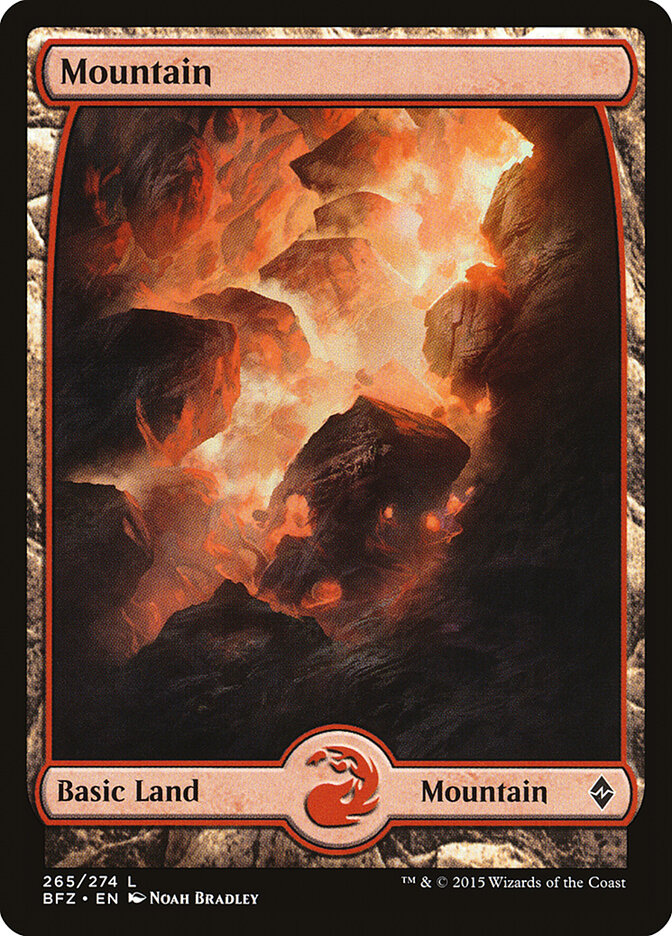 Mountain (265) - Battle for Zendikar (BFZ)