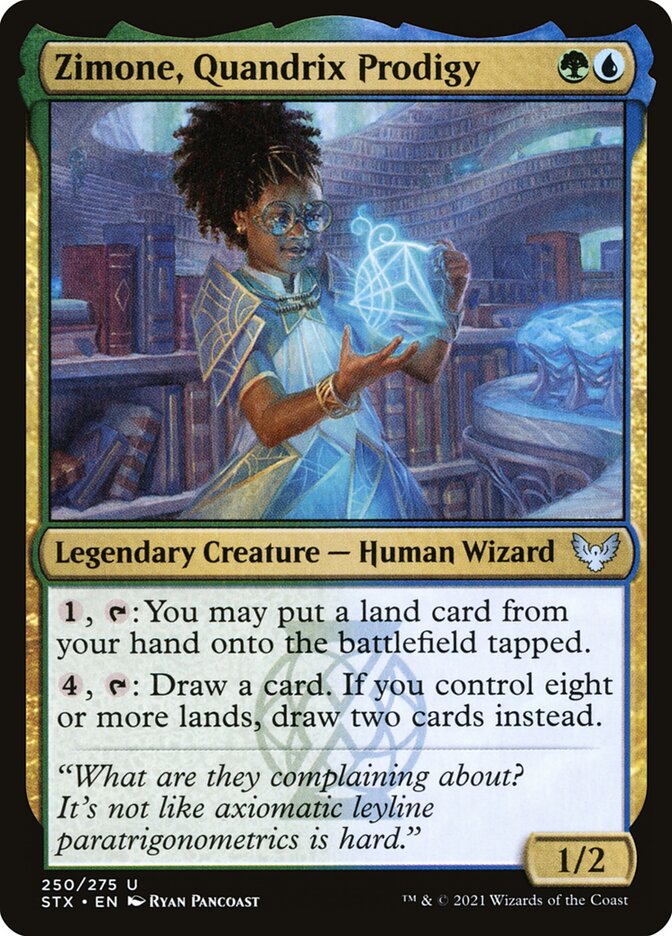 Zimone, Quandrix Prodigy (250) - Strixhaven: School of Mages (STX)