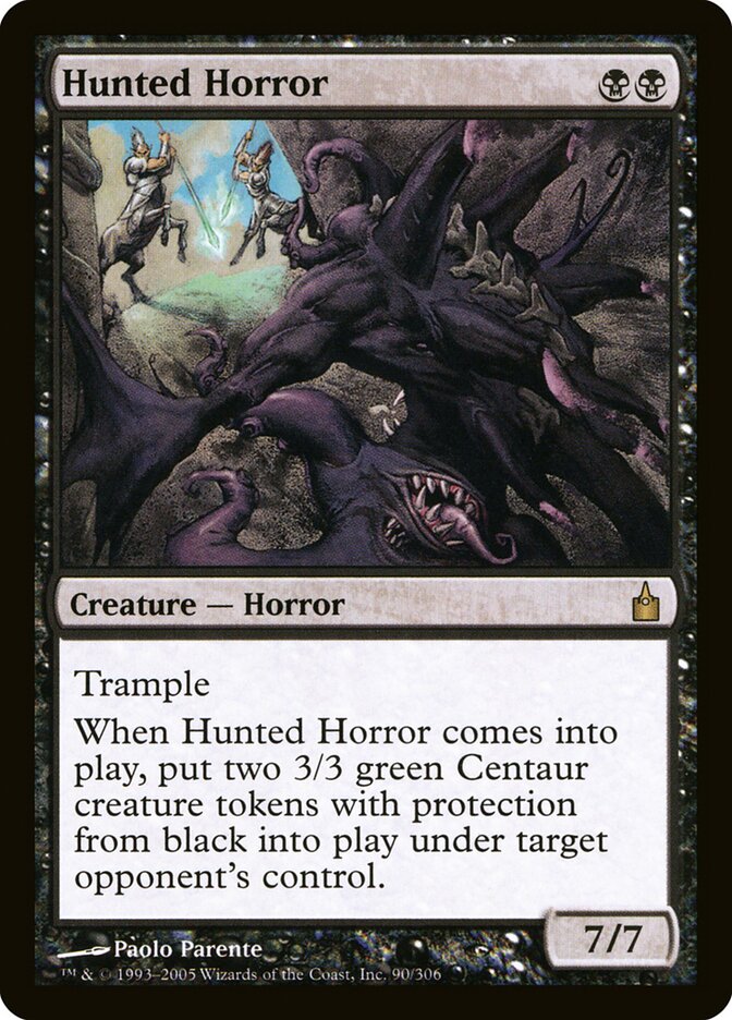 Hunted Horror (90) - Ravnica: City of Guilds (RAV)