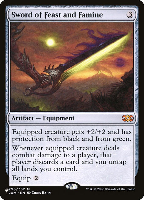 Sword of Feast and Famine (2XM-296) - The List (PLST)