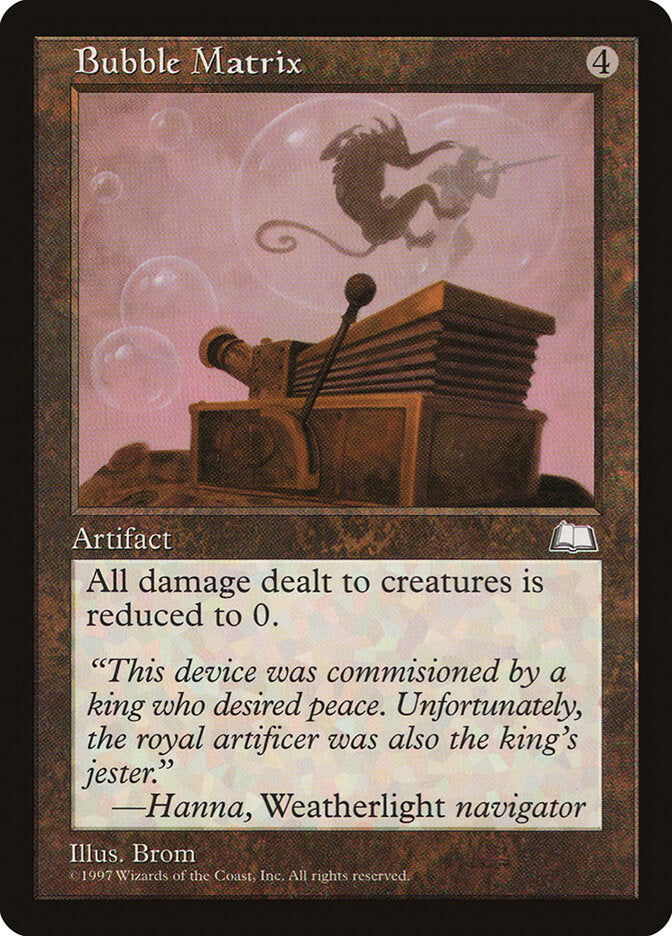 Bubble Matrix (146) - Weatherlight (WTH)