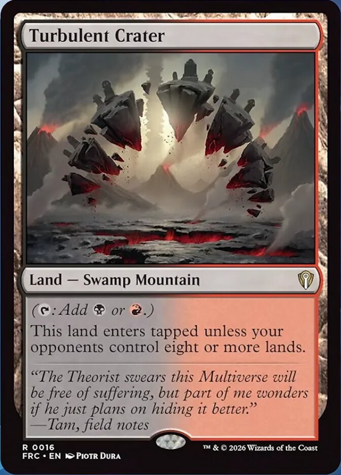 Turbulent Crater (16) - Reality Fracture Commander (FRC)