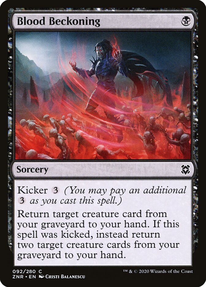 Blood Beckoning (92) - Zendikar Rising (ZNR)