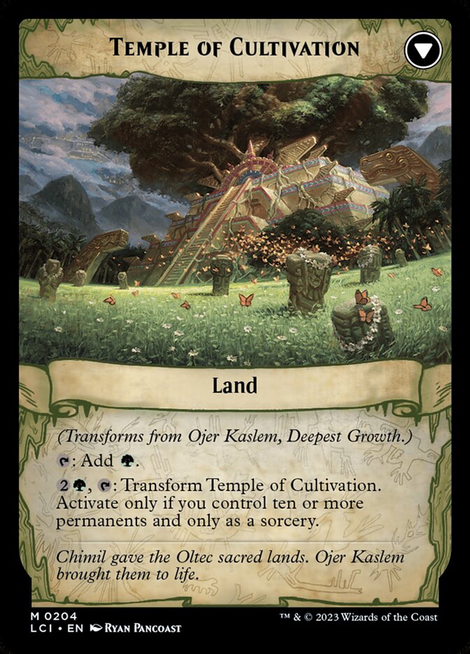 Ojer Kaslem, Deepest Growth // Temple of Cultivation (204) - The Lost Caverns of Ixalan (LCI)