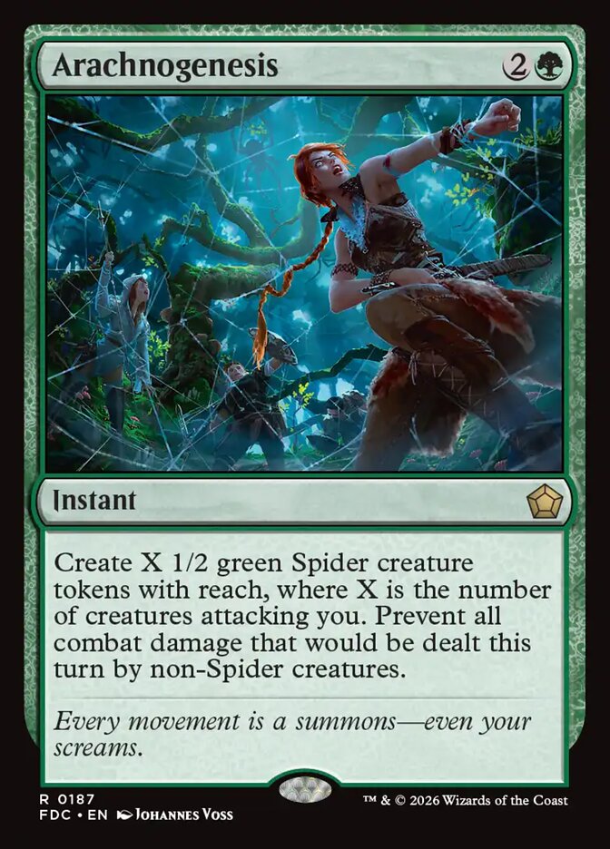 Arachnogenesis (187) - Foundations Commander (FDC)