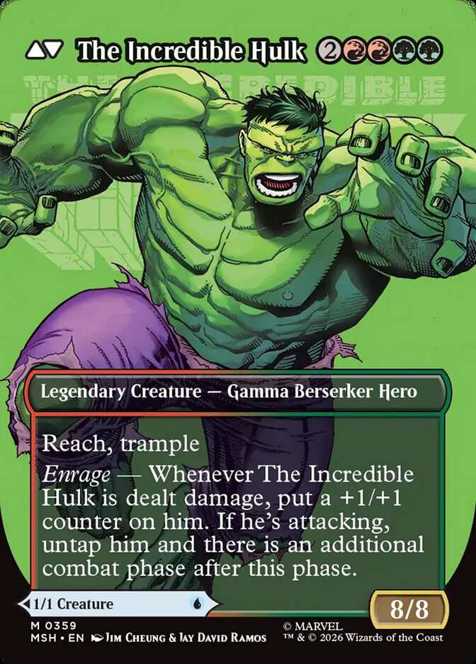 Bruce Banner // The Incredible Hulk (359) - Marvel Super Heroes (MSH)