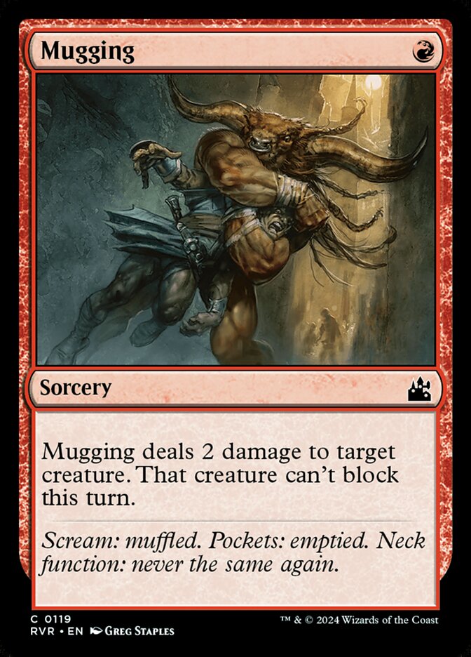 Mugging (119) - Ravnica Remastered (RVR)