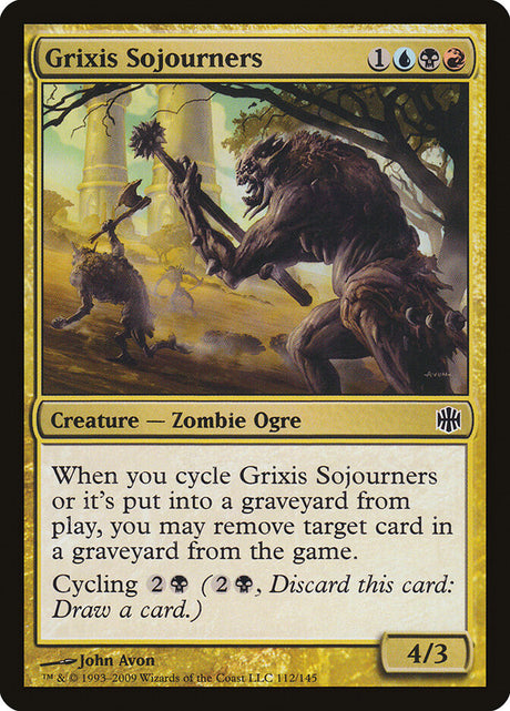 Grixis Sojourners (112) - Alara Reborn (ARB)