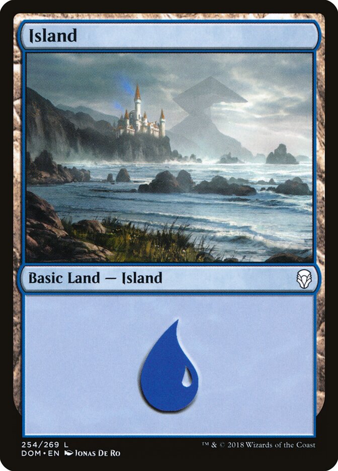 Island (254) - Dominaria (DOM)