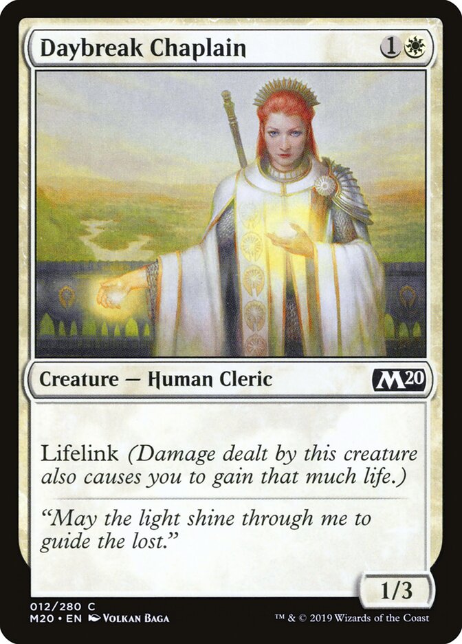 Daybreak Chaplain (12) - Core Set 2020 (M20)