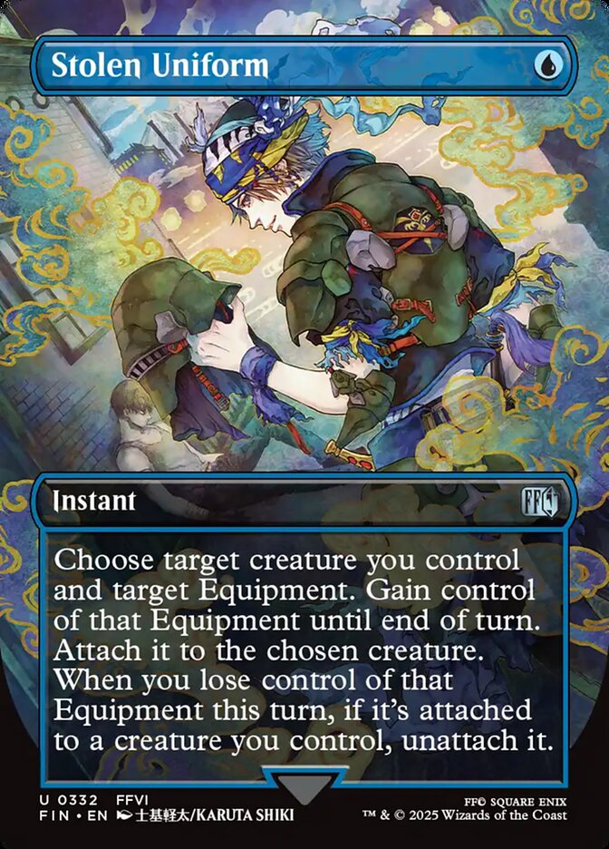 Stolen Uniform (332) - [Foil, Borderless] Final Fantasy (FIN)