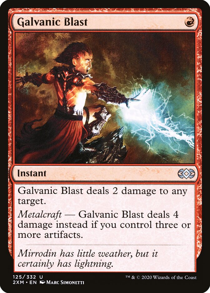 Galvanic Blast (125) - Double Masters (2XM)