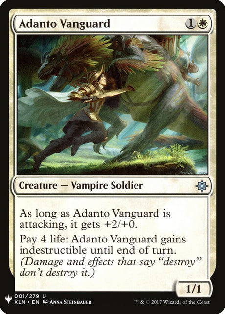 Adanto Vanguard (XLN-1) - The List (PLST)