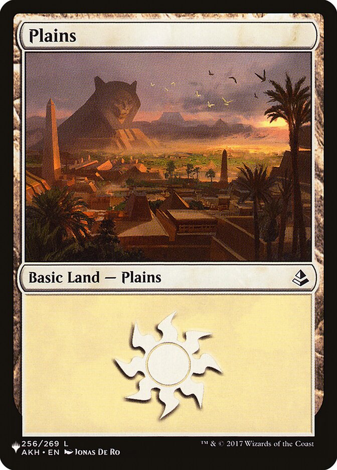 Plains (AKH-256) - The List (PLST)