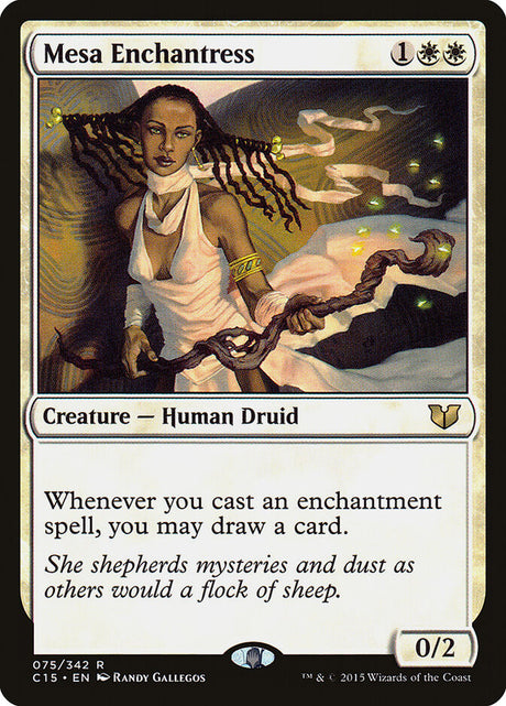 Mesa Enchantress (75) - Commander 2015 (C15)