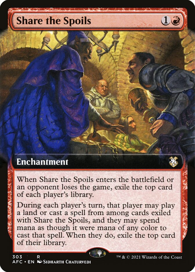 Share the Spoils (303) - Forgotten Realms Commander (AFC)