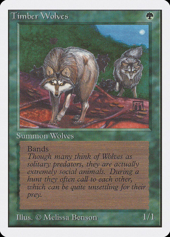Timber Wolves (220) - Unlimited Edition (2ED)