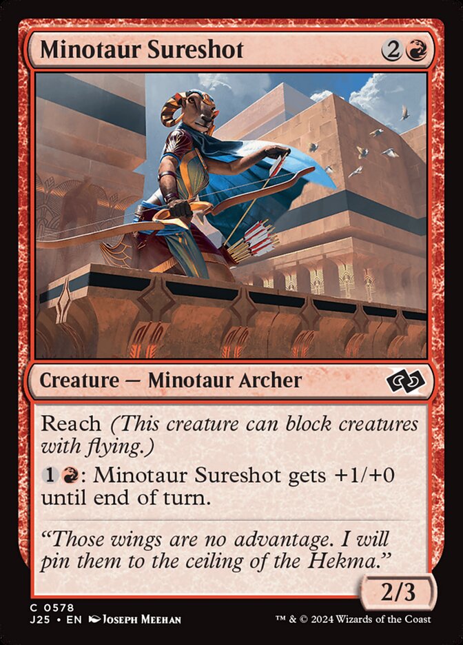 Minotaur Sureshot (578) - Foundations Jumpstart (J25)