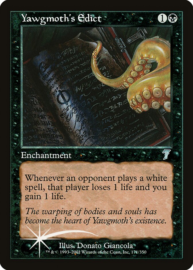Yawgmoth's Edict (171) - Seventh Edition (7ED)